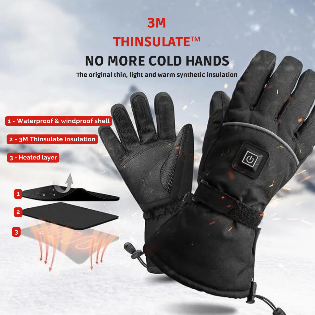 HeatGloves™ | Verwarmde Waterdichte Handschoenen