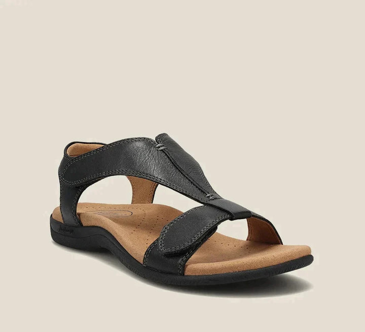 Kathrin - Leren Verstelbare Sandalen™  | Ga Je Zomerse Avonturen Moeiteloos Aan!