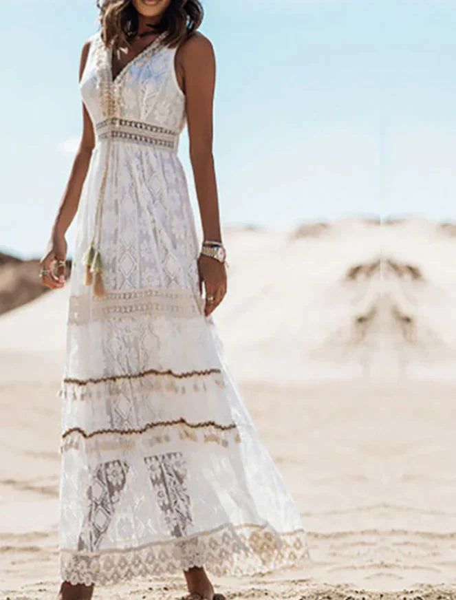 Boho Ibiza - Bella Boho Maxi Jurk™ | Straal Moeiteloos Door De Zomer