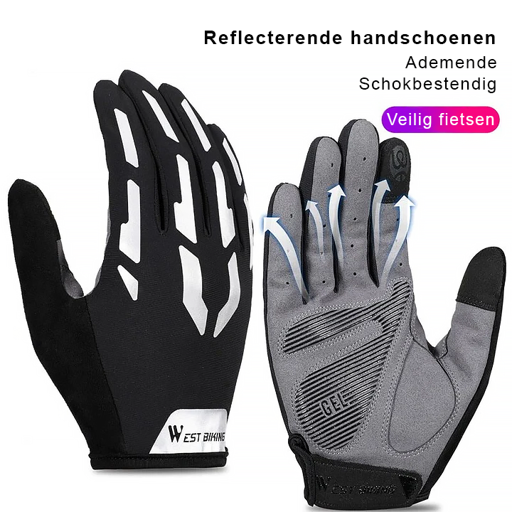 Antislip Fietshandschoenen™ | Zorg Voor Voldoende Grip En Behoud Controle Over Je Fiets