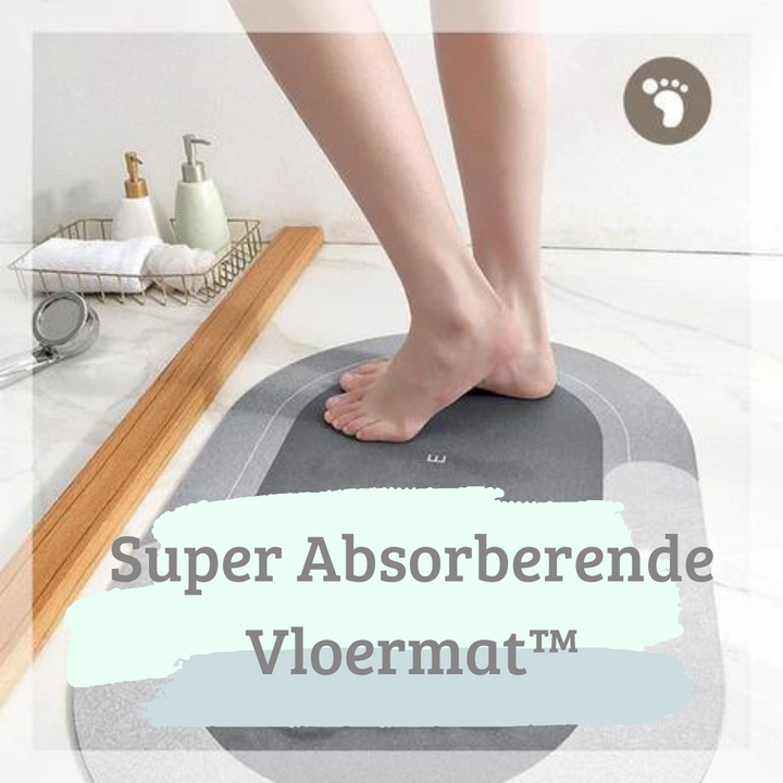 Super Absorberende Vloermat™ | Geen Zorgen Meer Over Uitglijden Op Natte Vloeren