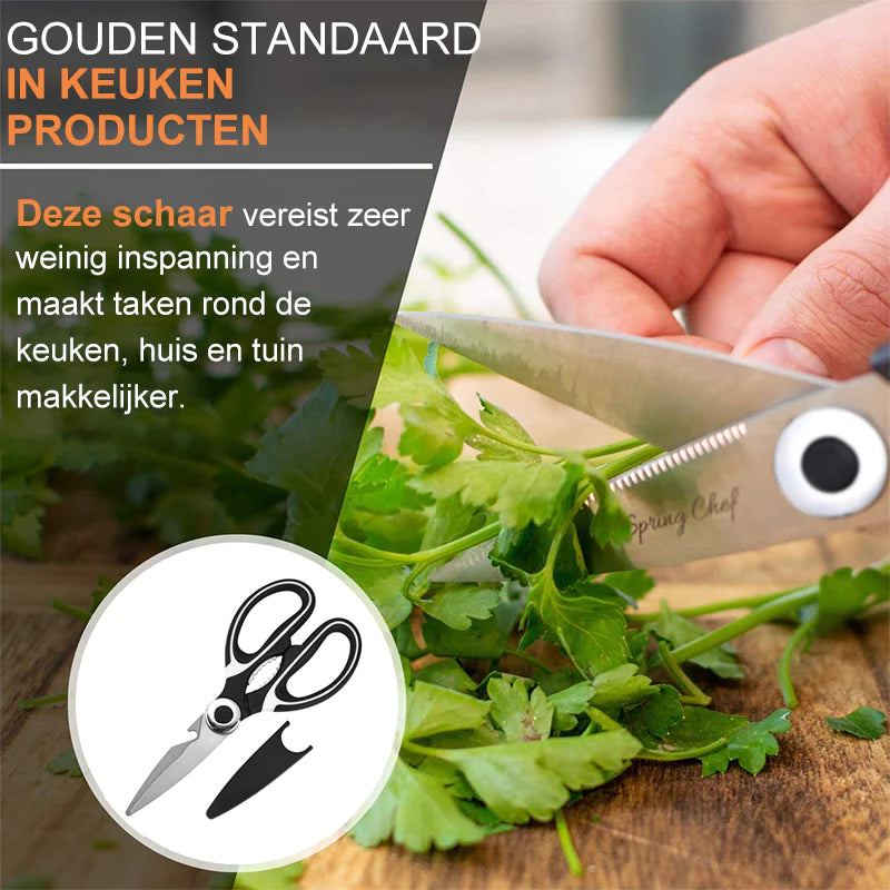 Keuken schaar™ | Maak Koken Gemakkelijk En Snel Met Deze Onmisbare Keukenschaar