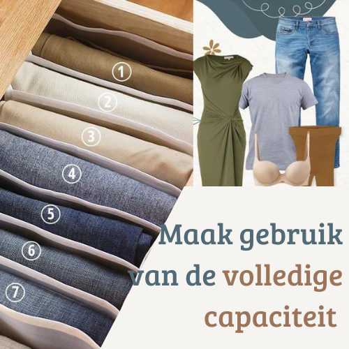 Ruimtebesparende Opbergbox™ | Creëer Ruimte In Uw Kleding Kast