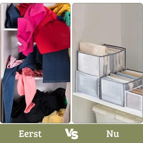 Ruimtebesparende Opbergbox™ | Creëer Ruimte In Uw Kleding Kast