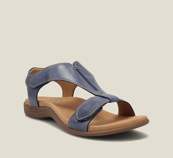 Kathrin - Leren Verstelbare Sandalen™  | Ga Je Zomerse Avonturen Moeiteloos Aan!