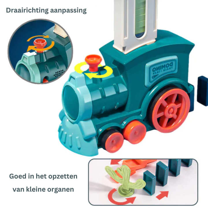 Automatische Dominotrein™ | Spelend leren was nog nooit zo leuk!