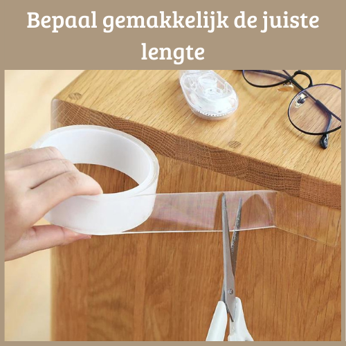 Magische Nano Tape™ | Nooit Meer Onnodig Gaten Boren In De Muur