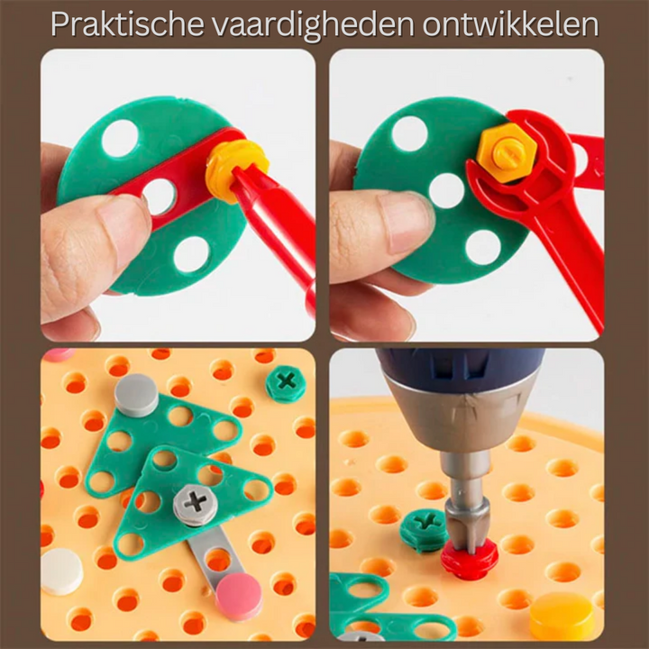 Boor Puzzel Speelgoed™ | Ontketen de innerlijke creativiteit van uw kind