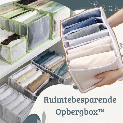 Ruimtebesparende Opbergbox™ | Creëer Ruimte In Uw Kleding Kast