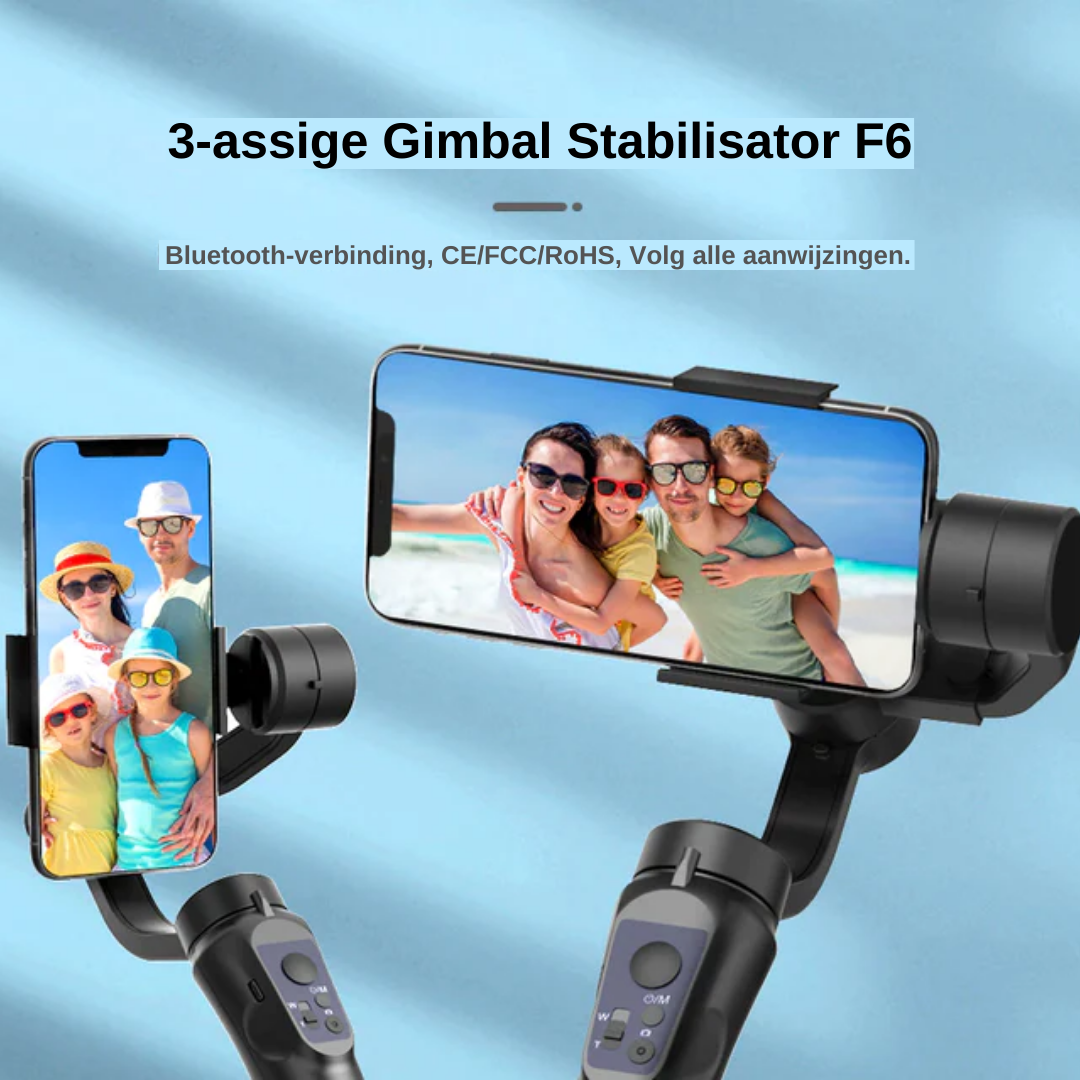 Telefoon Gimbal™ | Maak Foto's En Filmpjes Als Een Pro